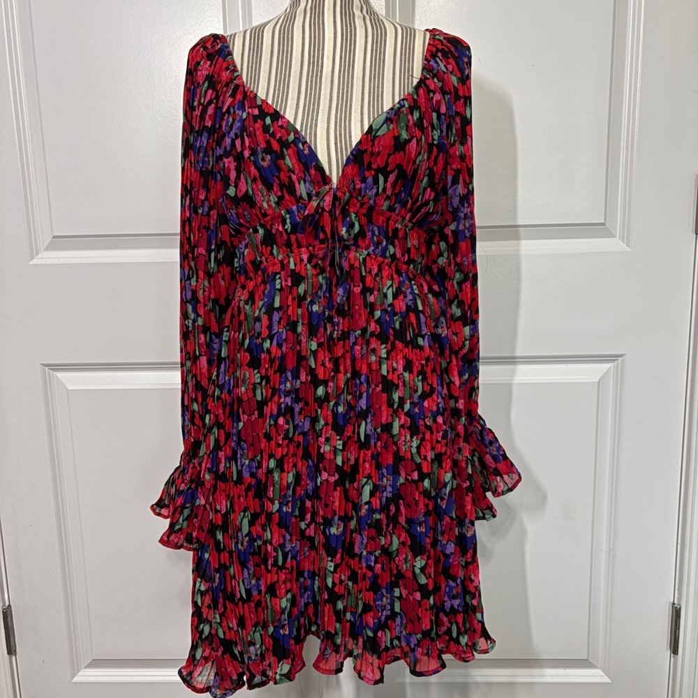 Floral Print Midi Dress